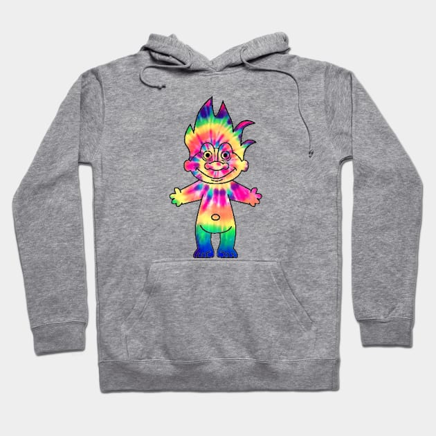 Psychedelic Troll Hoodie by ARTWORKandBEYOND